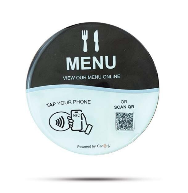Menu Table Sticker